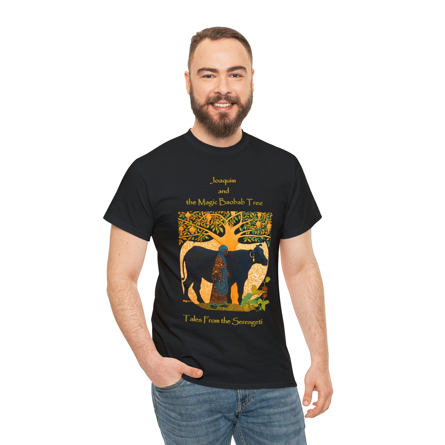 Unisex Heavy Cotton Tee Tales from the Serengeti