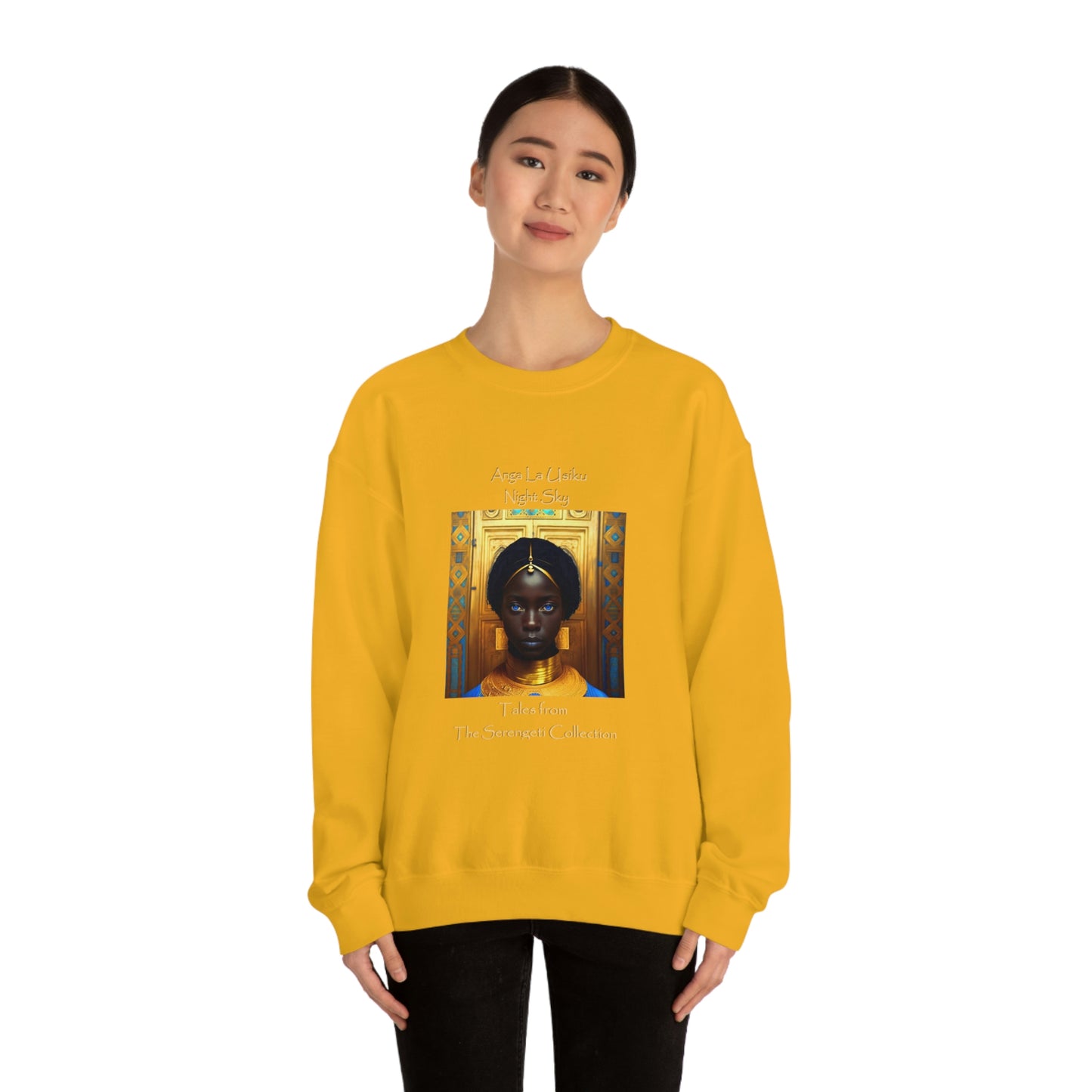 Unisex Heavy Blend™ Crewneck Sweatshirt - Tales from the Serengeti