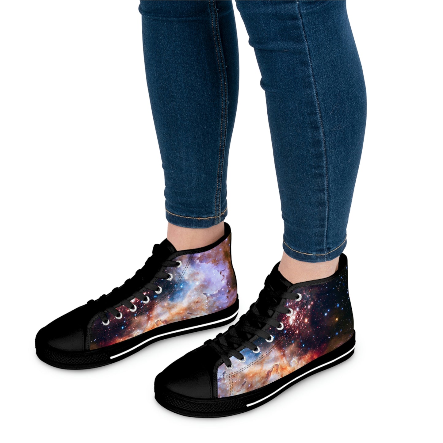 Women's High Top Sneakers - Cosmos