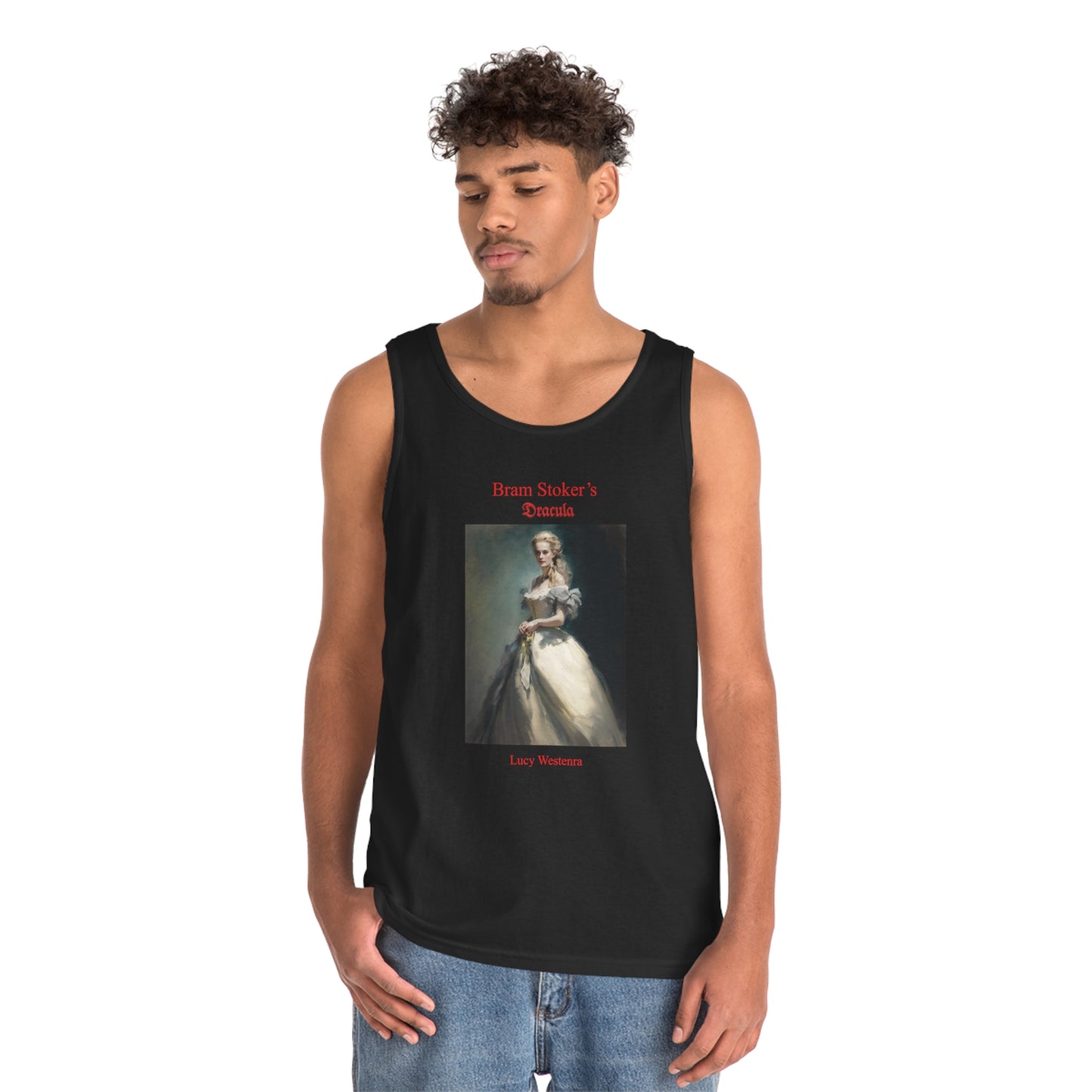 Unisex Heavy Cotton Tank Top -Dracula