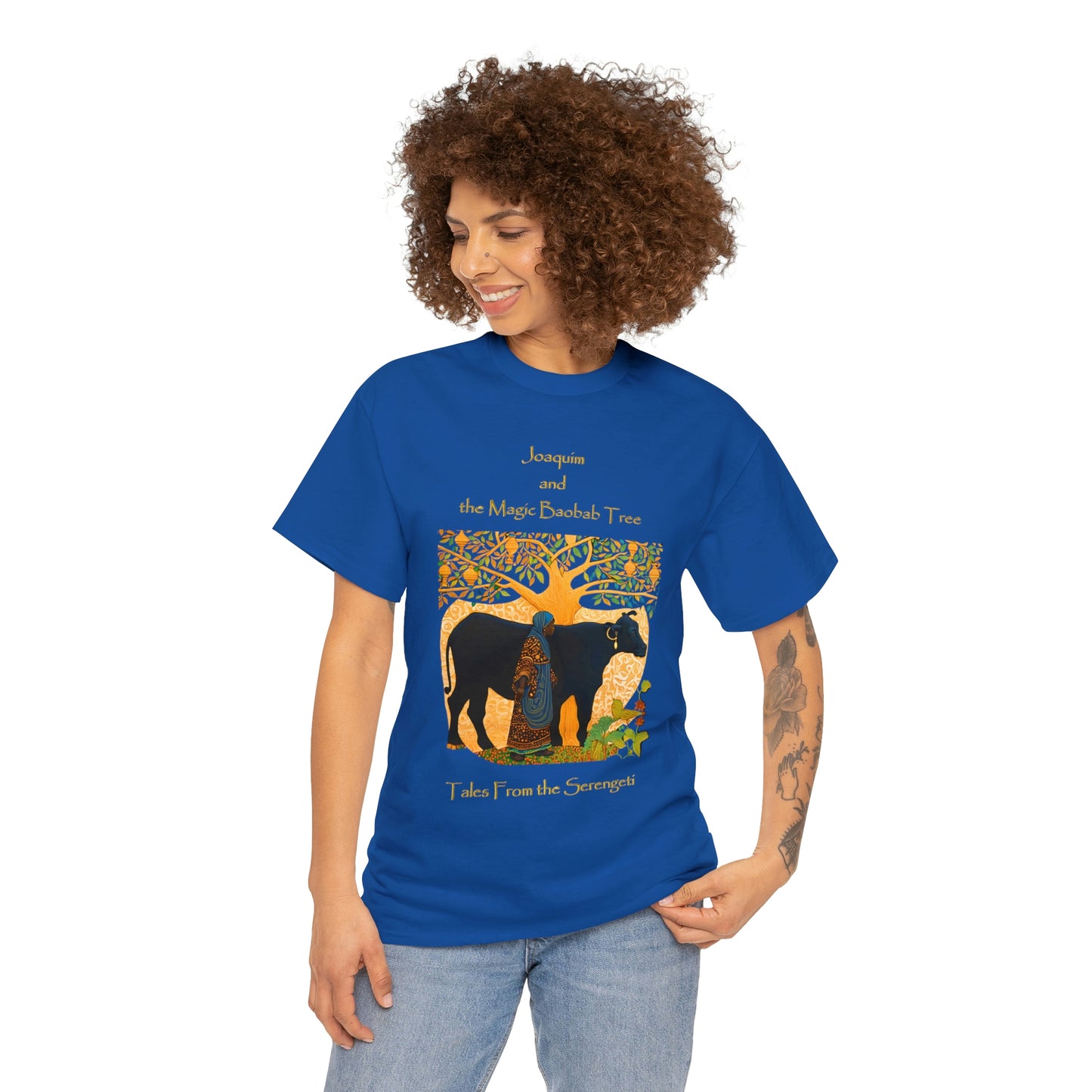 Unisex Heavy Cotton Tee Tales from the Serengeti