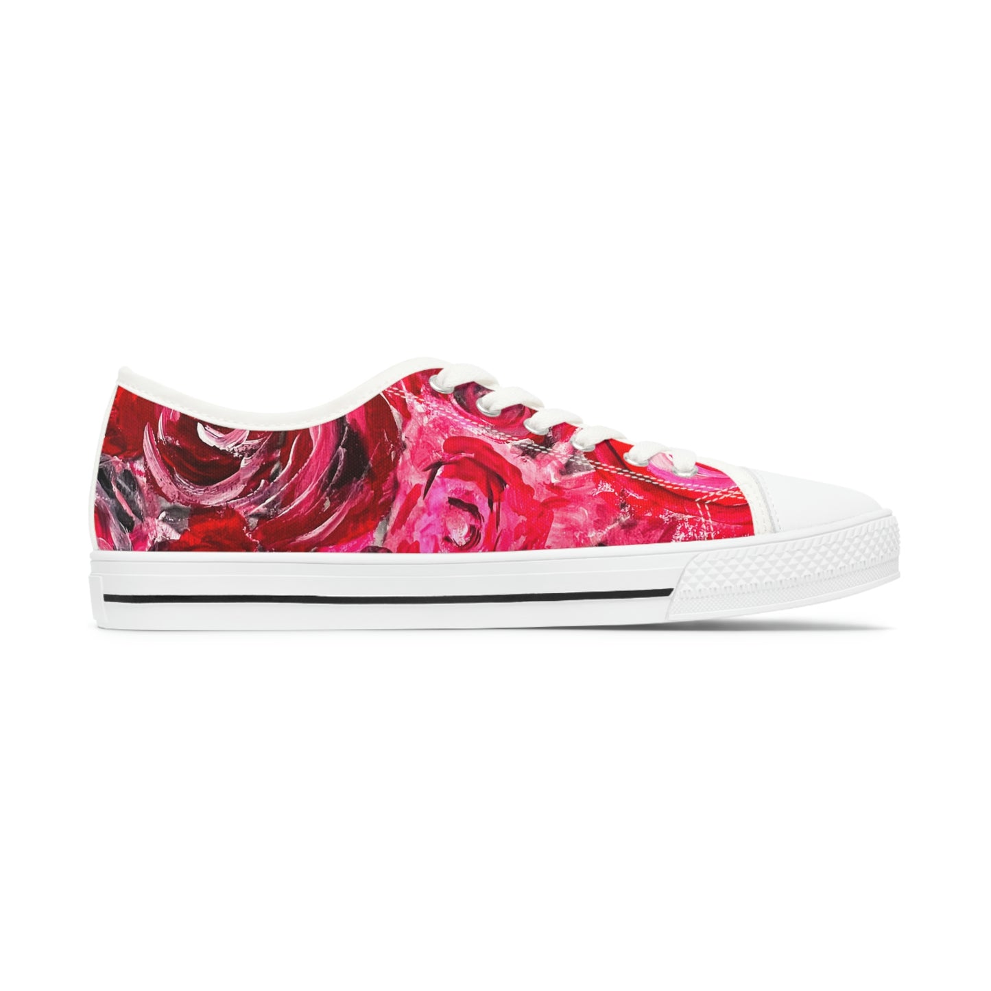 Women's Low Top Sneakers - Swag Roses