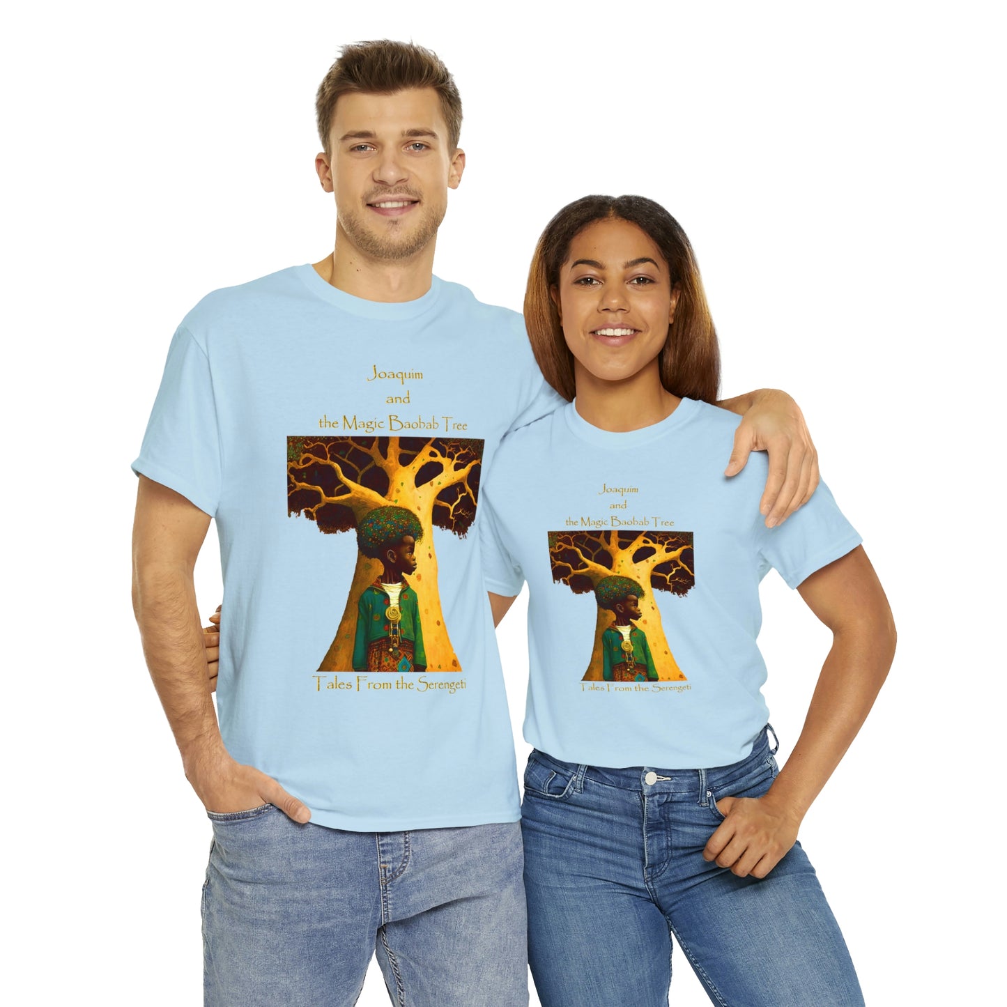 Unisex Heavy Cotton Tee - Tales from the Serengeti