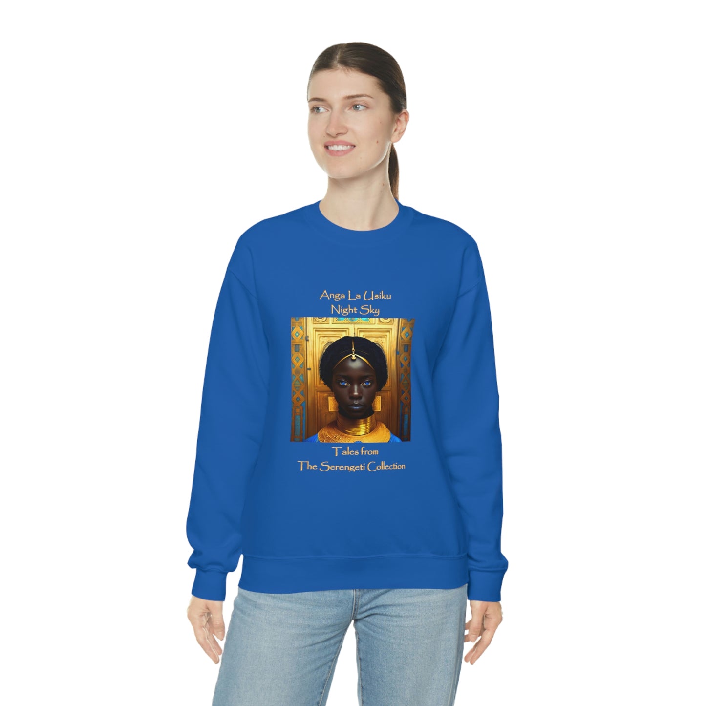 Unisex Heavy Blend™ Crewneck Sweatshirt - Tales from the Serengeti