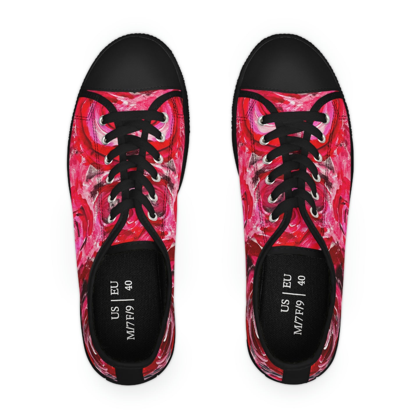 Women's Low Top Sneakers - Swag Roses