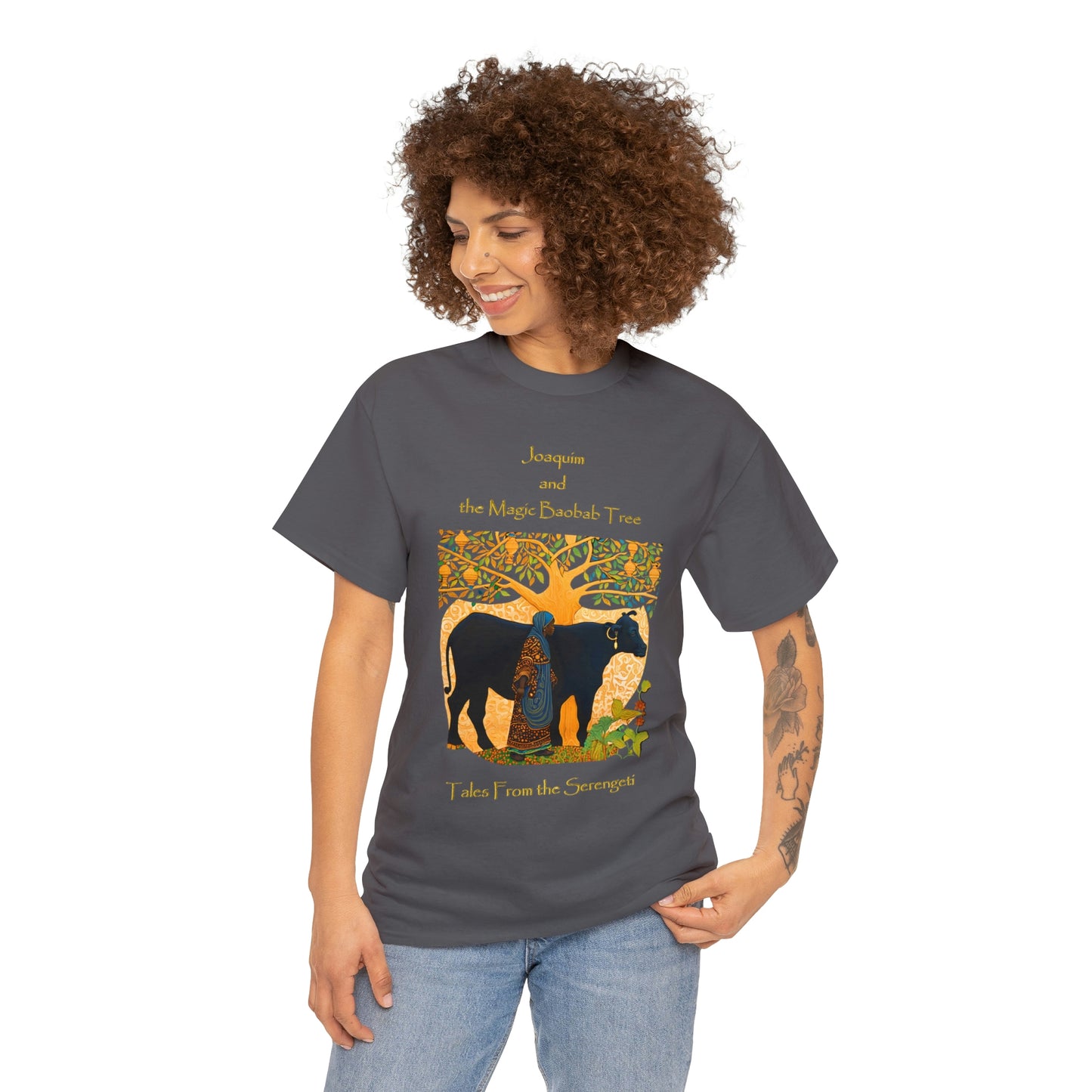 Unisex Heavy Cotton Tee Tales from the Serengeti