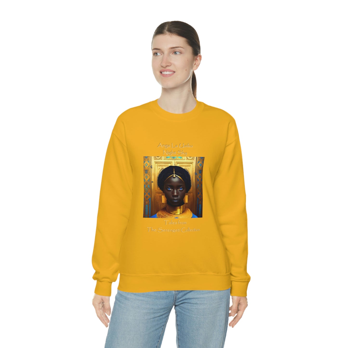 Unisex Heavy Blend™ Crewneck Sweatshirt - Tales from the Serengeti