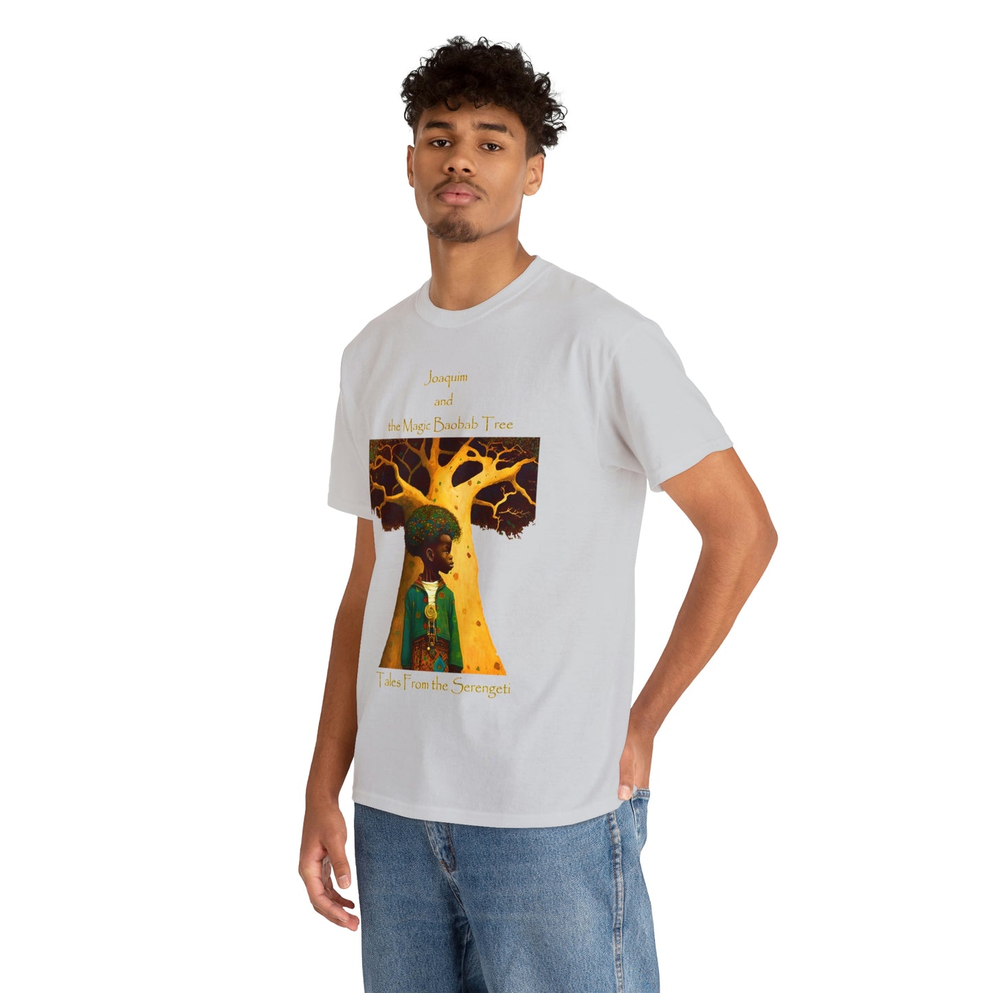 Unisex Heavy Cotton Tee - Tales from the Serengeti