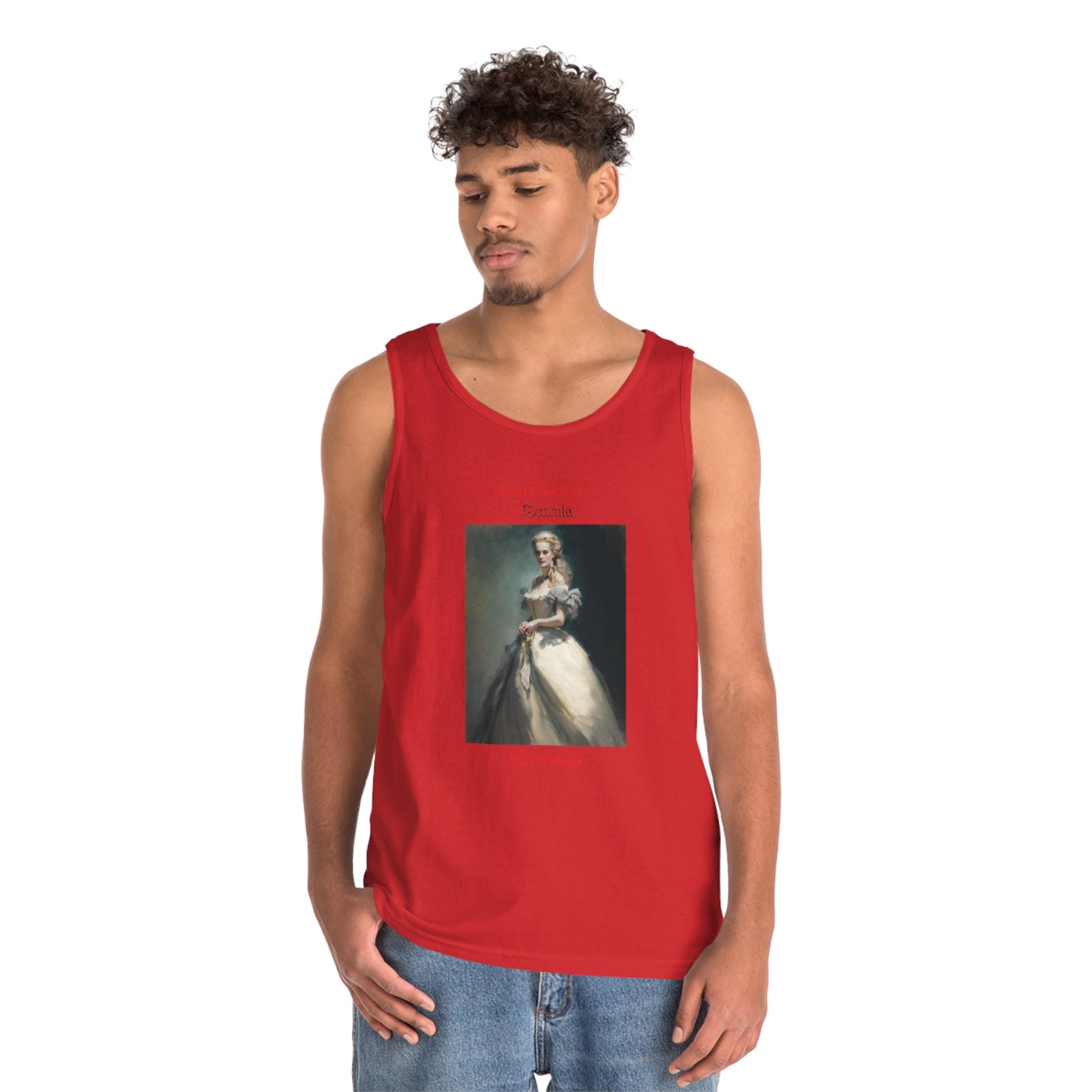 Unisex Heavy Cotton Tank Top -Dracula