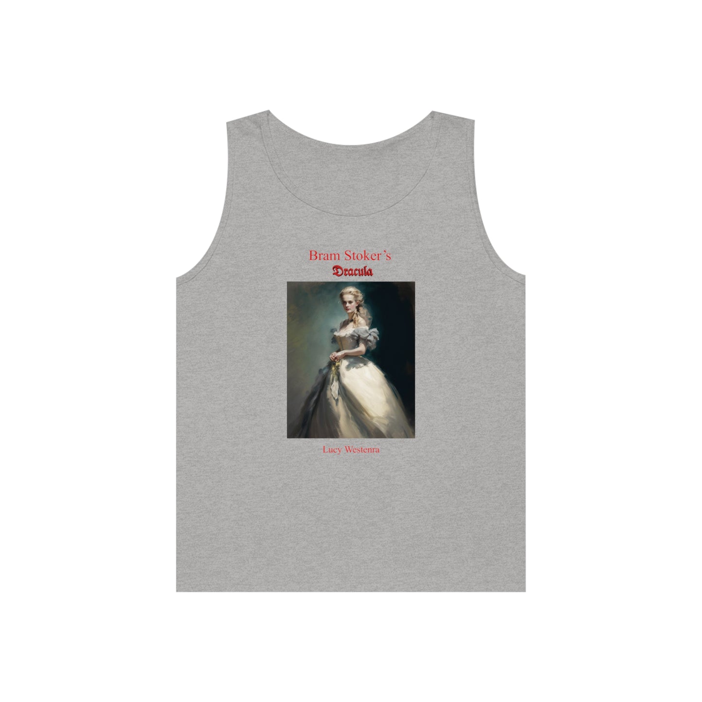 Unisex Heavy Cotton Tank Top -Dracula