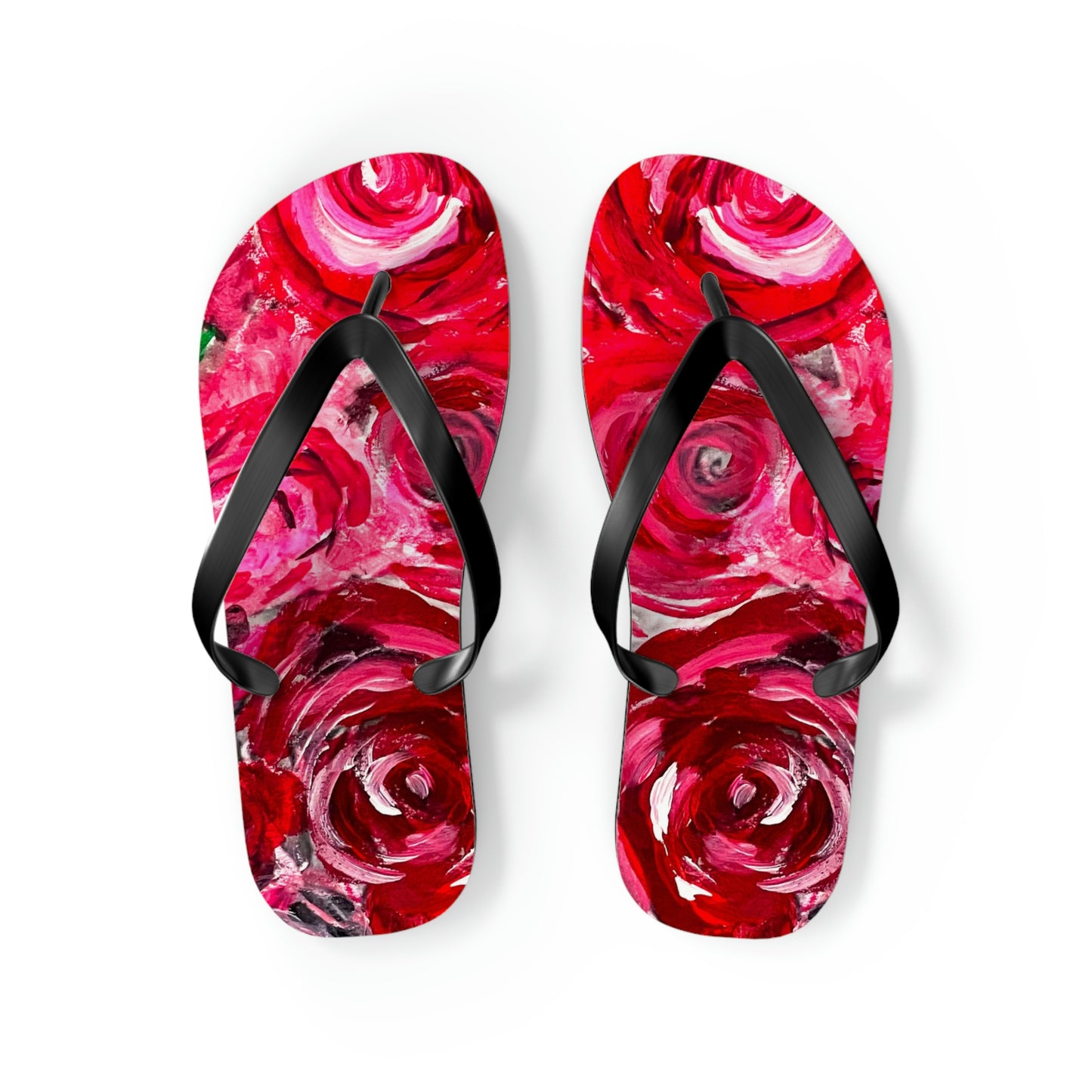 Flip Flops - Roses