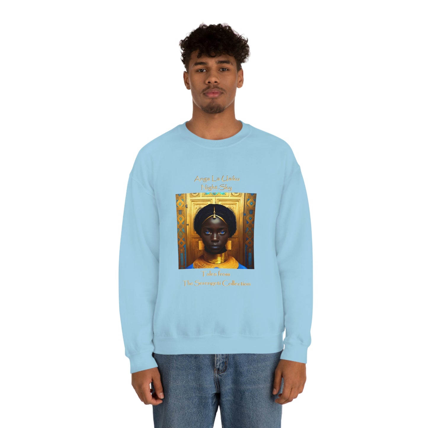 Unisex Heavy Blend™ Crewneck Sweatshirt - Tales from the Serengeti