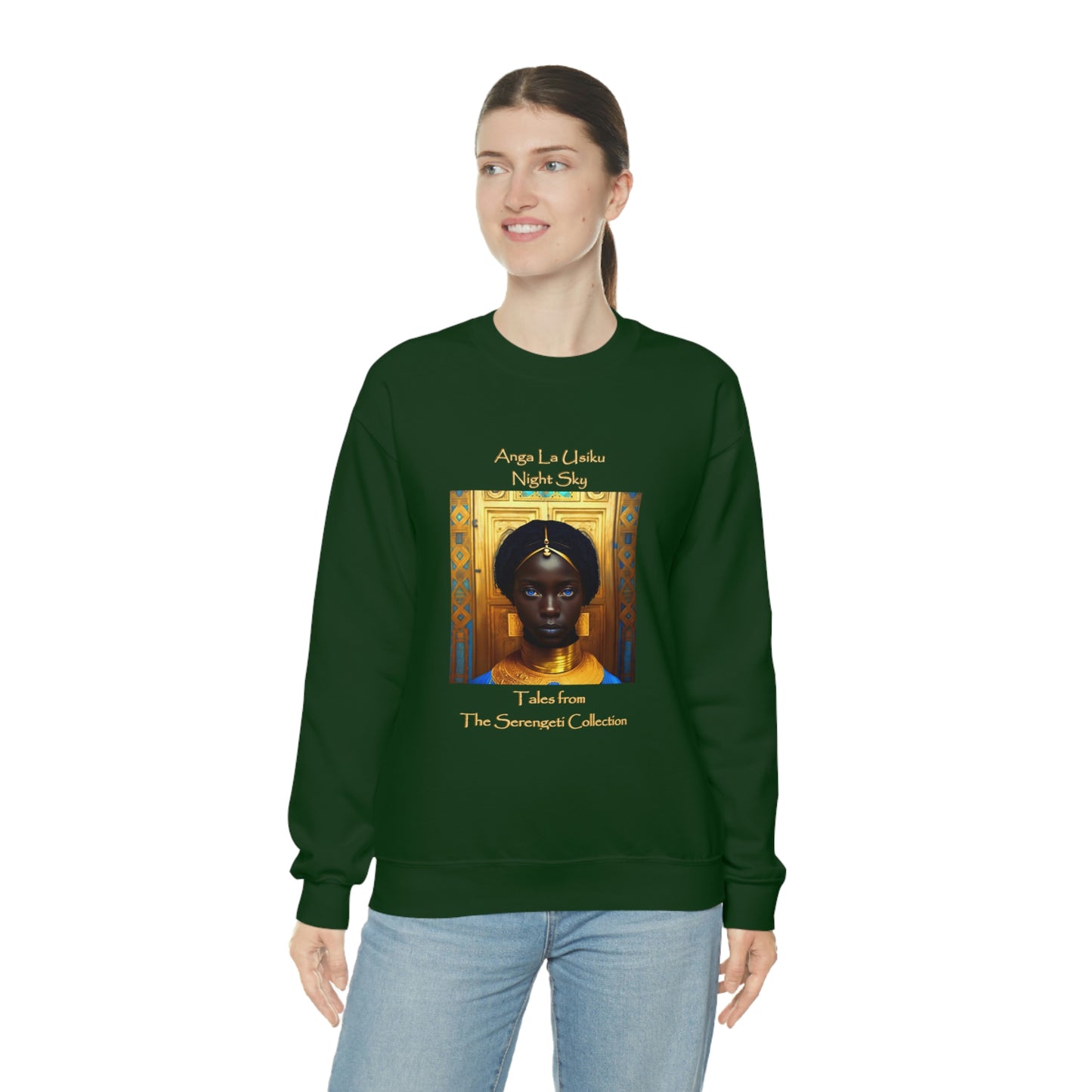 Unisex Heavy Blend™ Crewneck Sweatshirt - Tales from the Serengeti