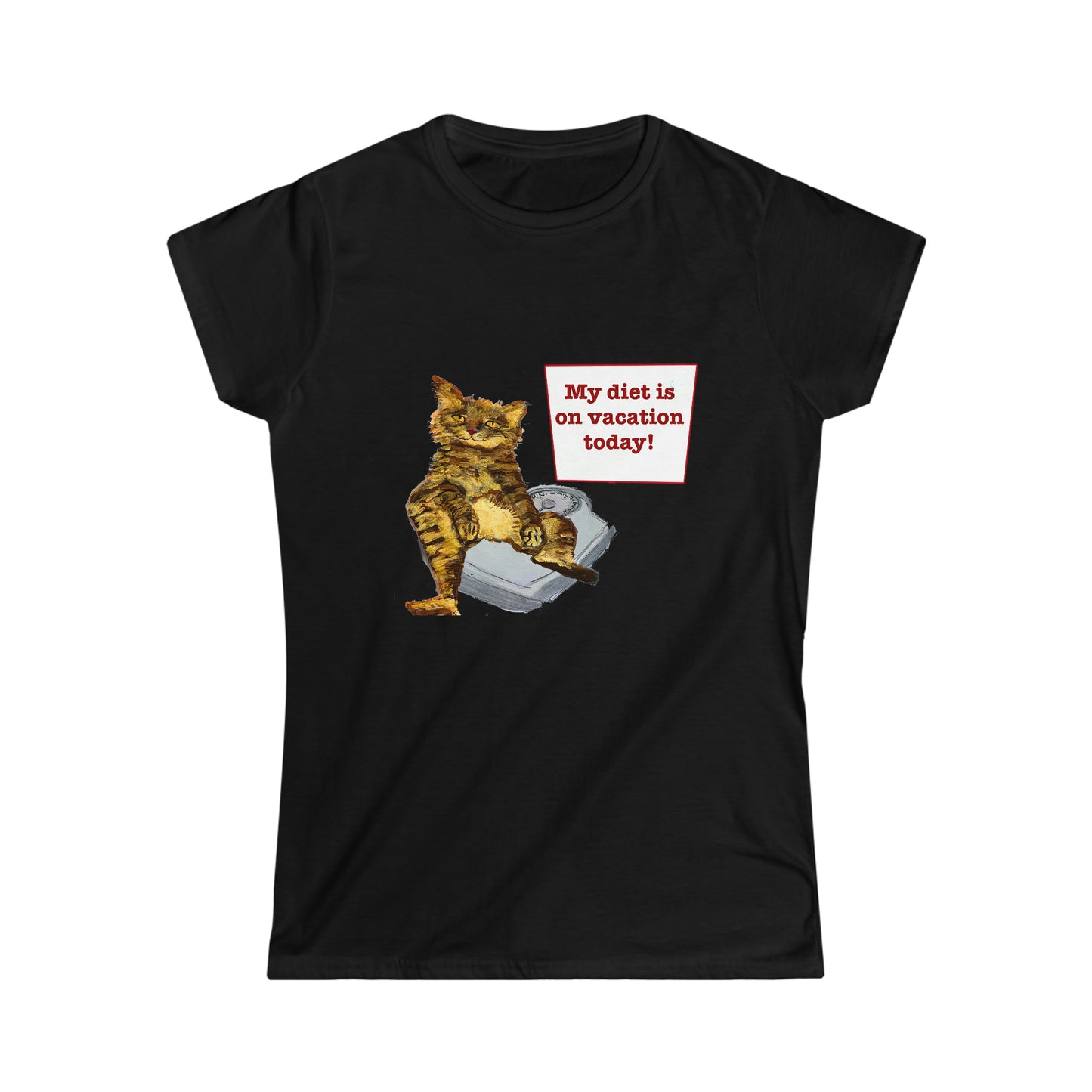 Women's Softstyle Tee - Peter the Great is Overweight