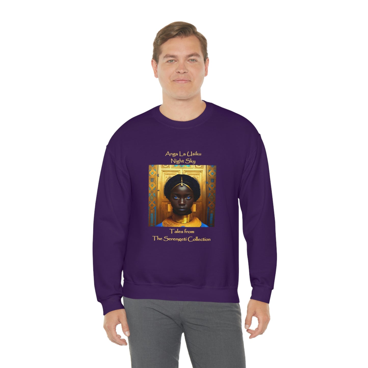 Unisex Heavy Blend™ Crewneck Sweatshirt - Tales from the Serengeti