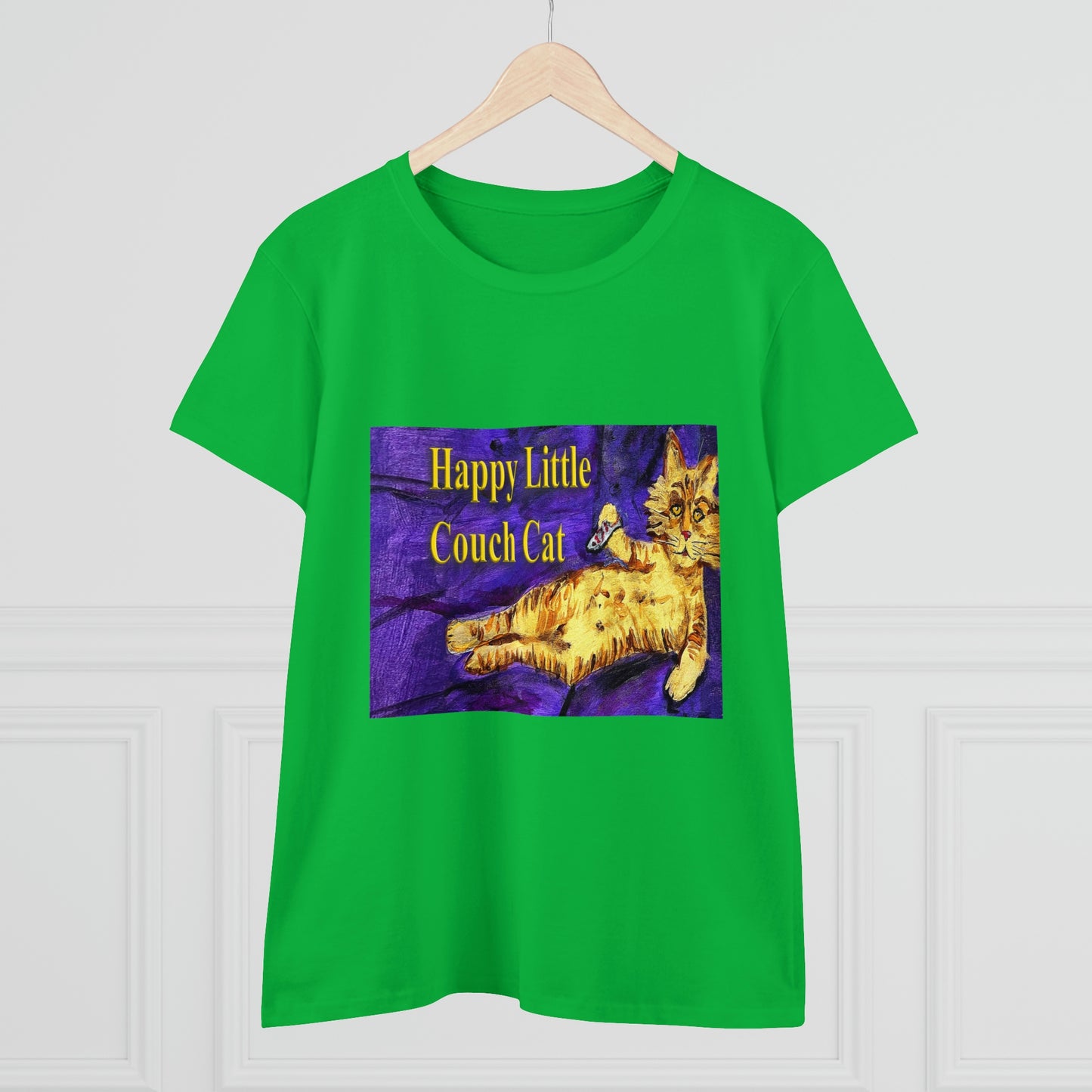 Women's Midweight Cotton Tee - Peter the Great is Overweight