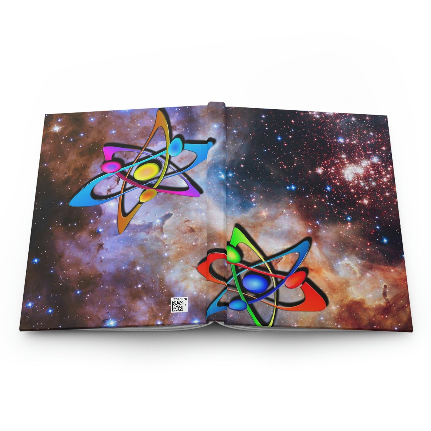 Nebula + Atoms Hardcover Journal Matte