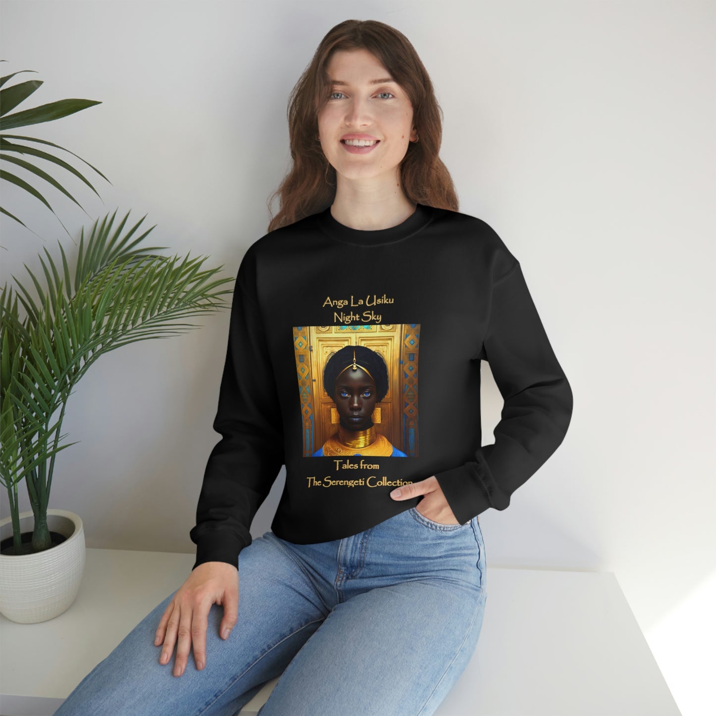 Unisex Heavy Blend™ Crewneck Sweatshirt - Tales from the Serengeti