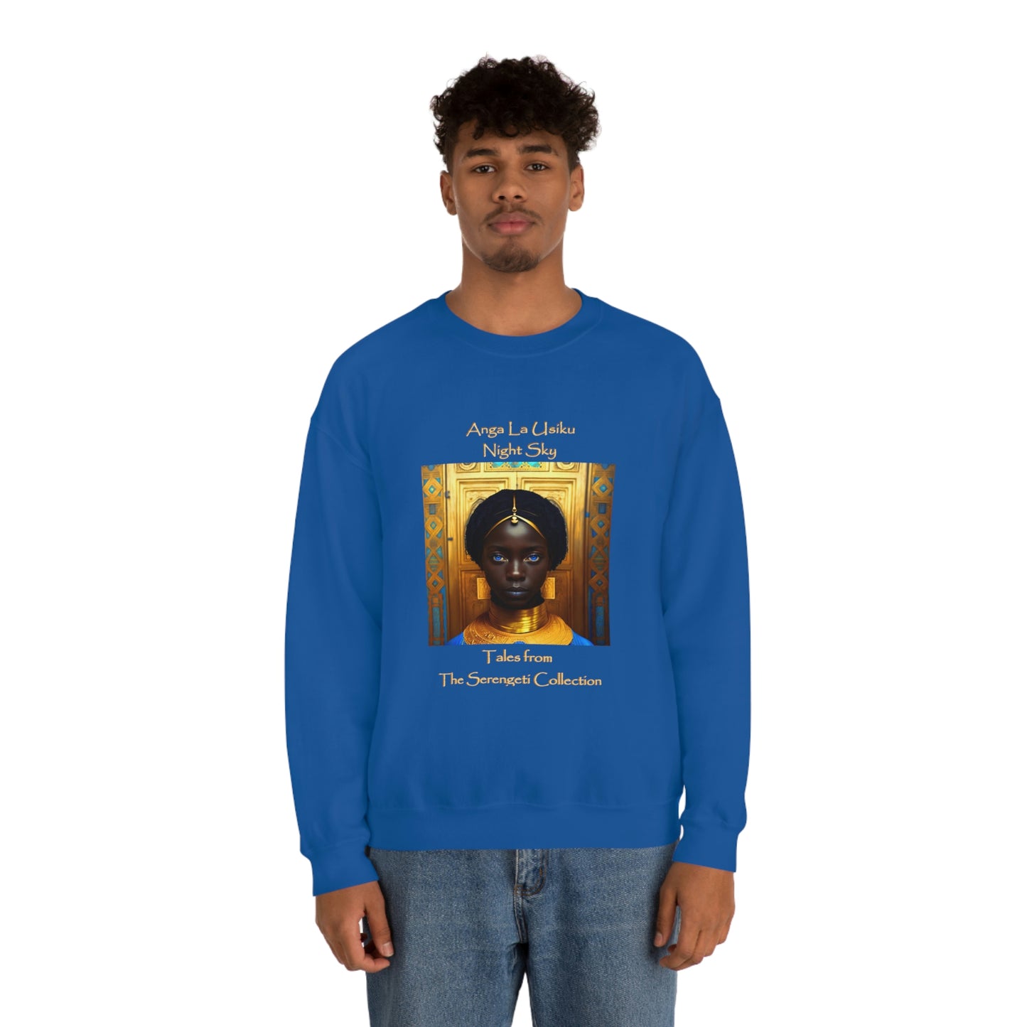 Unisex Heavy Blend™ Crewneck Sweatshirt - Tales from the Serengeti