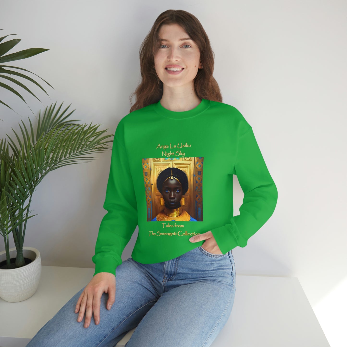 Unisex Heavy Blend™ Crewneck Sweatshirt - Tales from the Serengeti