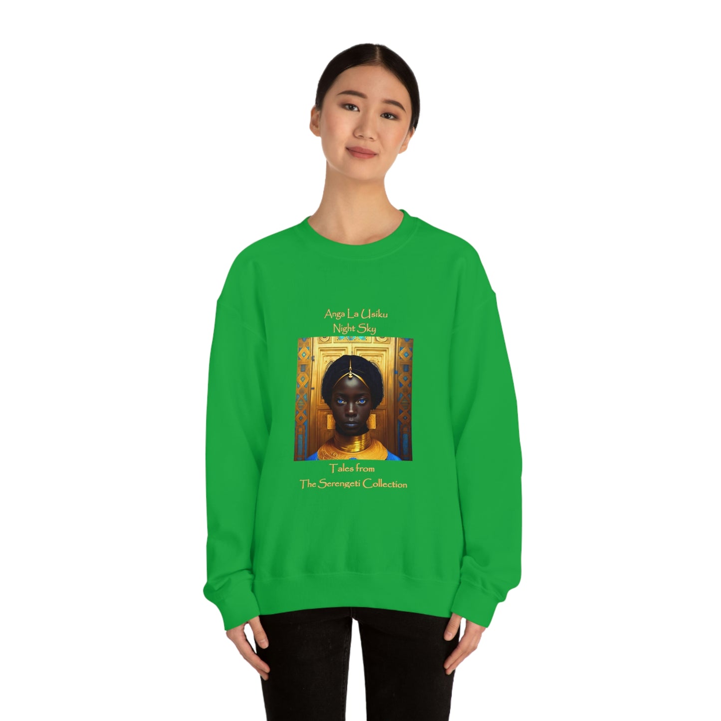 Unisex Heavy Blend™ Crewneck Sweatshirt - Tales from the Serengeti