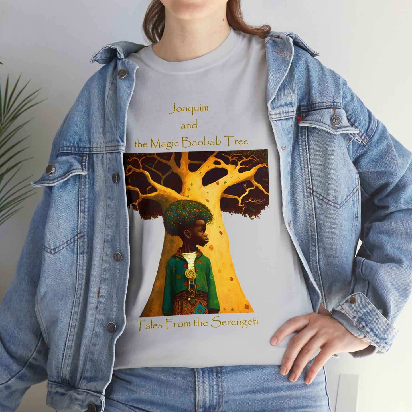 Unisex Heavy Cotton Tee - Tales from the Serengeti