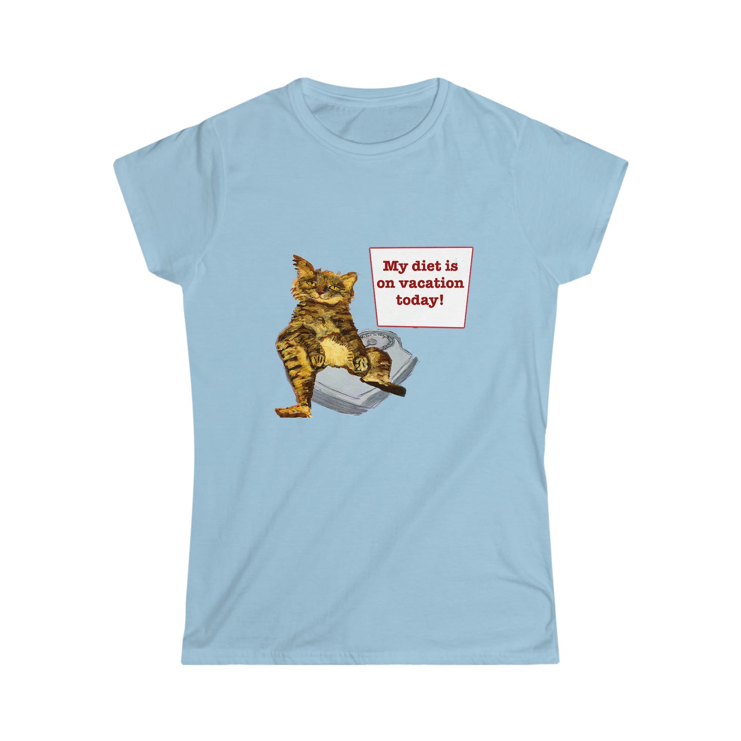 Women's Softstyle Tee - Peter the Great is Overweight