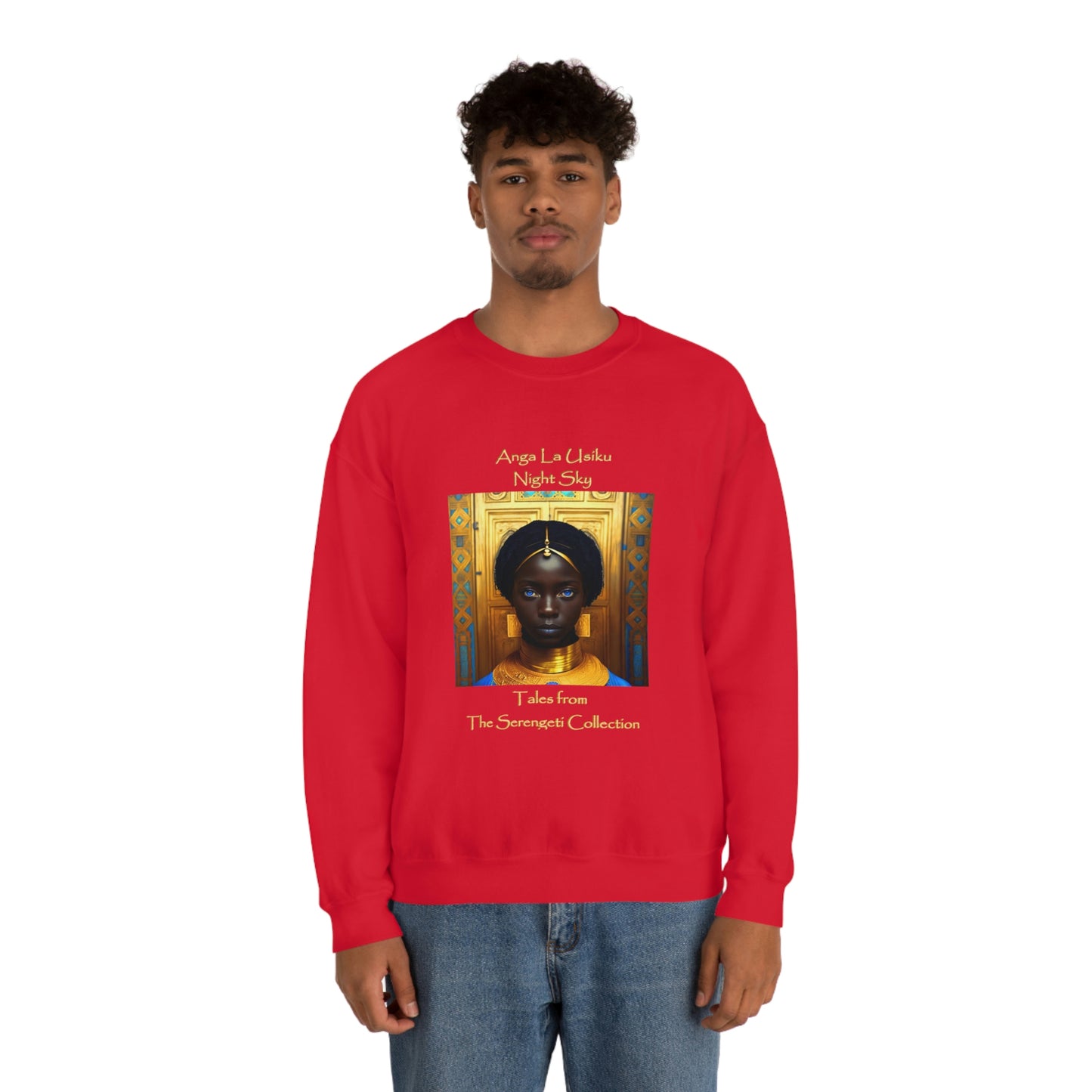 Unisex Heavy Blend™ Crewneck Sweatshirt - Tales from the Serengeti