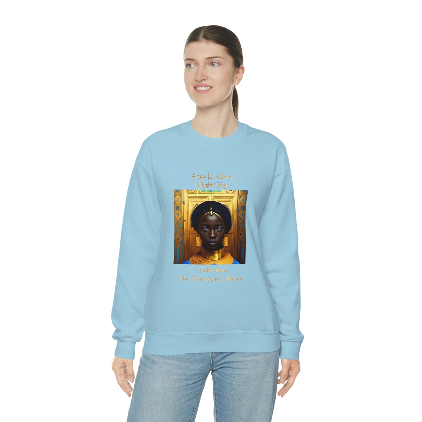 Unisex Heavy Blend™ Crewneck Sweatshirt - Tales from the Serengeti