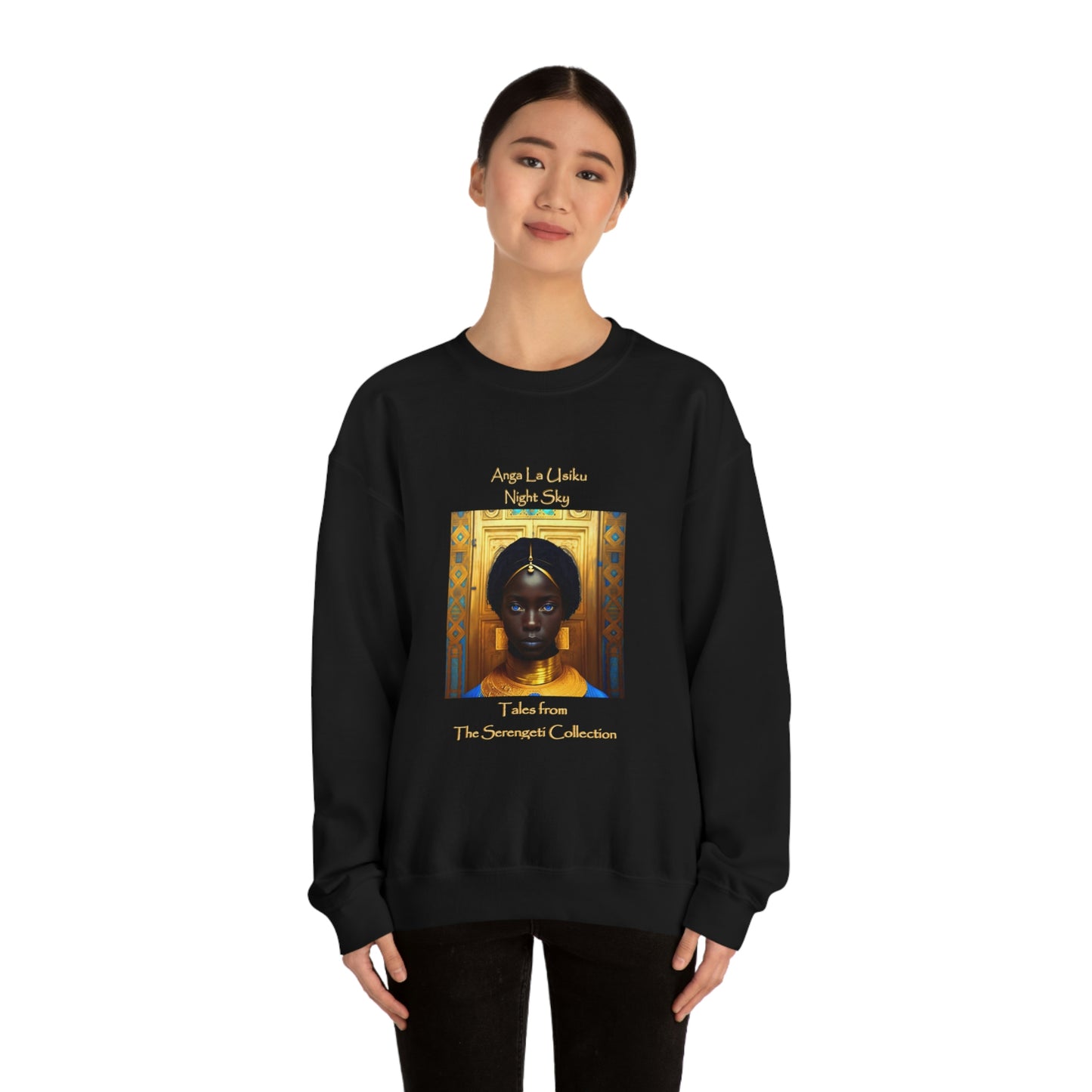 Unisex Heavy Blend™ Crewneck Sweatshirt - Tales from the Serengeti