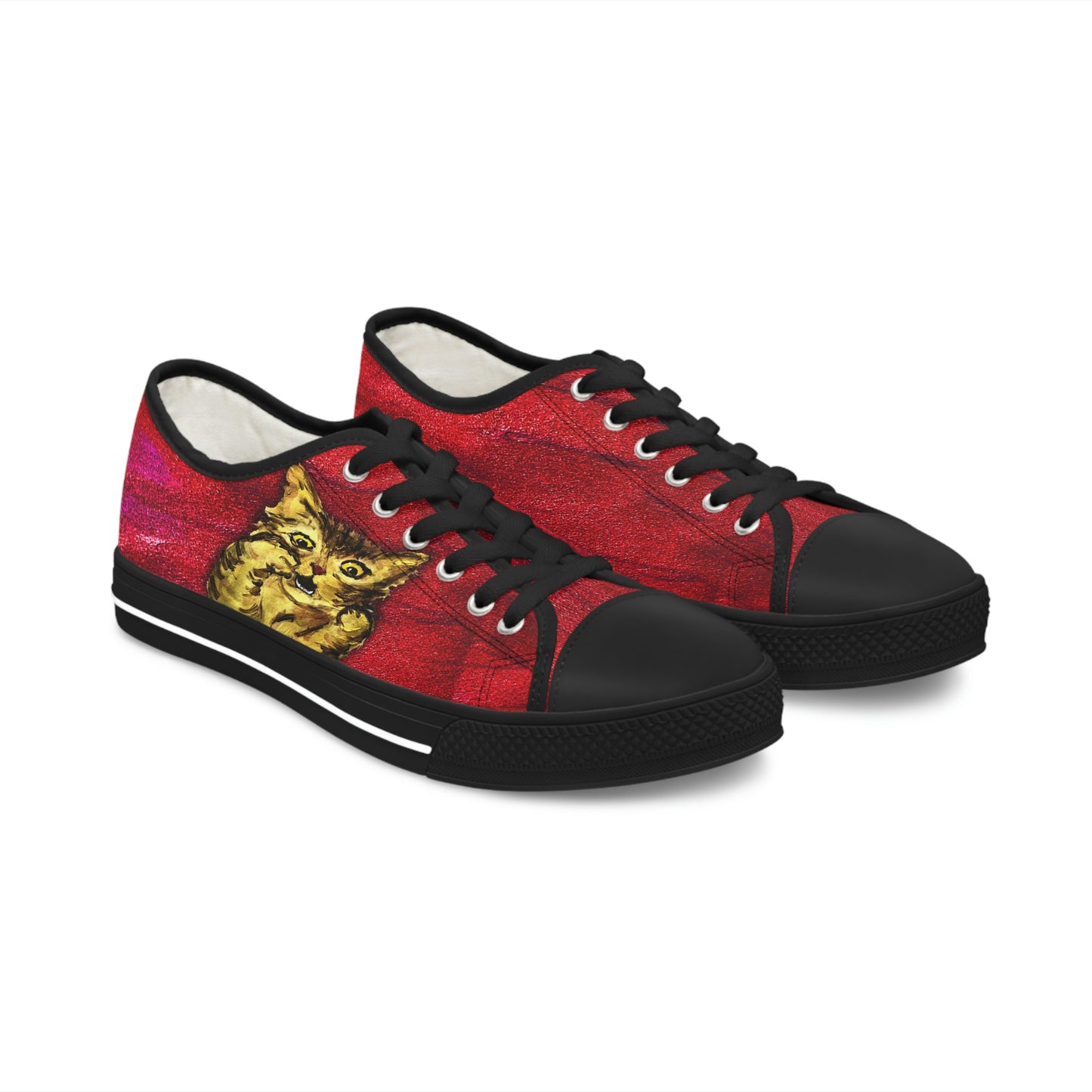 Women's Low Top Sneakers - Peter the Great is Overweight