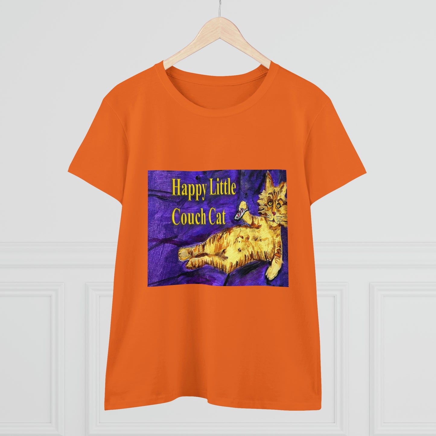 Women's Midweight Cotton Tee - Peter the Great is Overweight