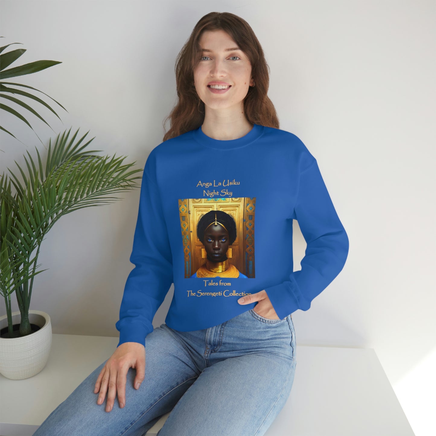 Unisex Heavy Blend™ Crewneck Sweatshirt - Tales from the Serengeti