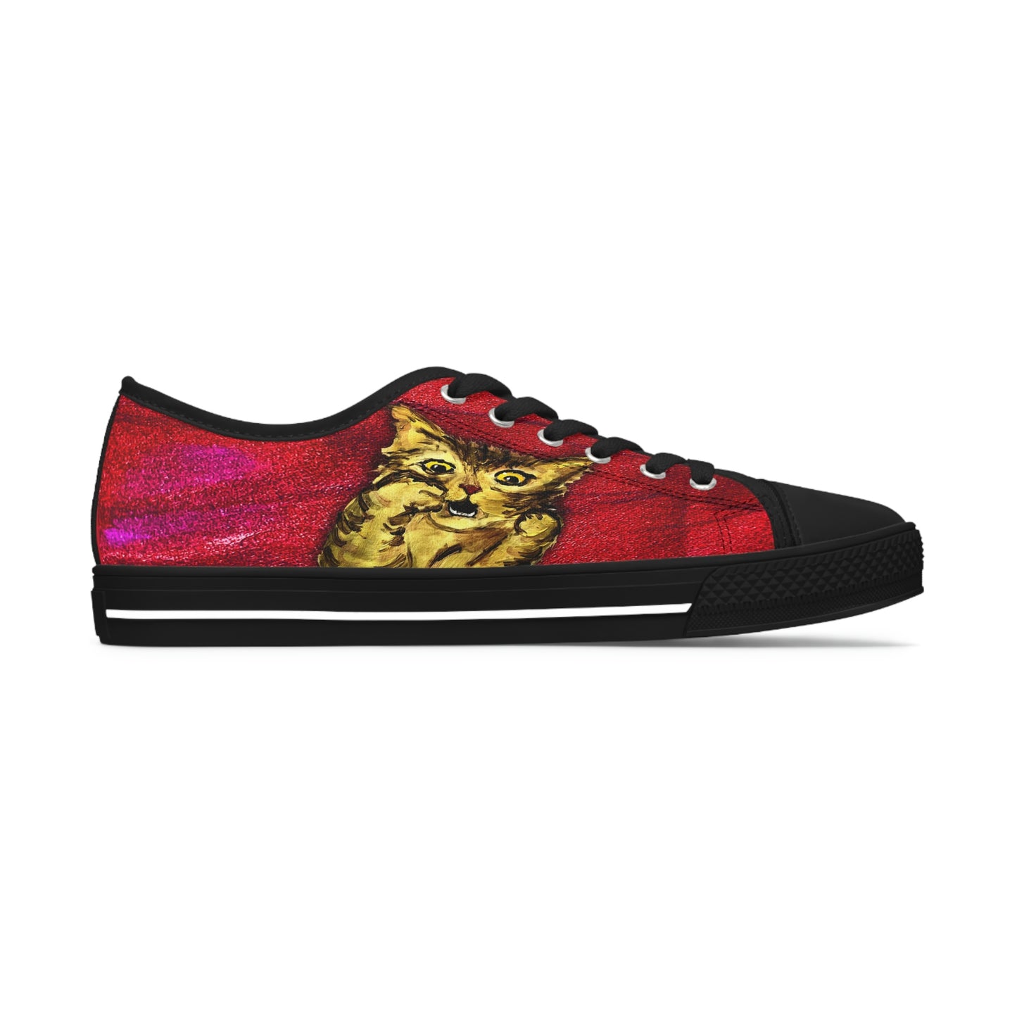 Women's Low Top Sneakers - Peter the Great is Overweight